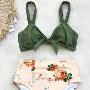 Womens High Waisted Bikini